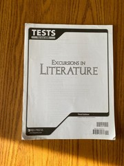 Bob Jones University Excursions in Literature Student Text & Tests