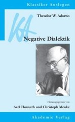Theodor W Adorno: Negative Dialektik