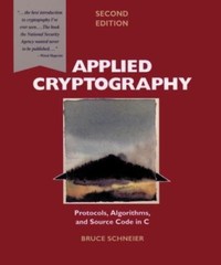 Applied Cryptography: Protocols, Algorithms,- Schneier, 9780471117094, paperback