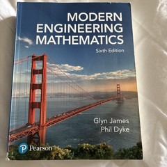 Modern Engineering Mathematics, Glyn James, Paperback 6th Edition