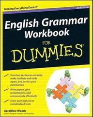 English Grammar Workbook For Dummies – Paperback By Woods, Geraldine – GOOD