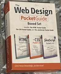 The Web Design Pocket Guide Boxed Set (HTML / CSS / JavaScript / 2010 / PBK )