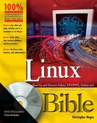 Linux Bible – Paperback, by Negus Christopher – Very Good