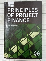 Principles of Project Finance 2nd Edition by E. R. Yescombe 2014, Hardcover