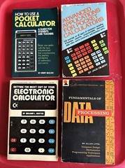 How to Use a Pocket Calculator 1977 Electronic Data Processing Pocket Book Lot 4