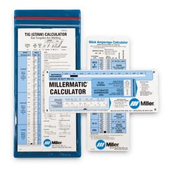Miller Welding Calculators TIG, MIG & SMAW 3 Pack
