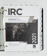 Highlighted and Tabbed – 2021 International Residential Code – from Exam Books