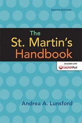 The St. Martin’s Handbook by Lunsford, Andrea A.