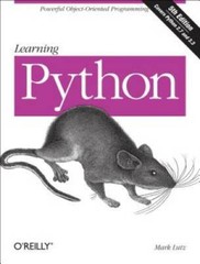 Learning Python, 5th Edition – Paperback By Lutz, Mark – VERY GOOD