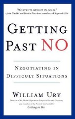 Getting Past No: Negotiating in Difficult Situations – Paperback – GOOD