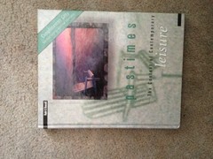 PASTIMES: THE CONTEXT OF CONTEMPORARY LEISURE By Ruth Russell – Hardcover *VG+*