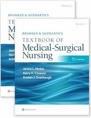 Brunner & Suddarth’s Textbook of – Product Bundle, by Hinkle PhD RN – New h