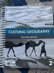 Cultural, Geography, Teacher, Edition, Part 2