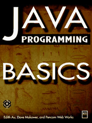 JAVA PROGRAMMING BASICS By Edith Au & Dave Makower *Excellent Condition*
