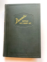Dennis’ Buffalo NY City Court Act, annotated 1940 Leo Winer Hardcover 550+ pages