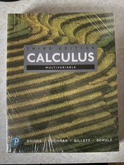 CALCULUS, MULTIVARIABLE (3RD EDITION) By William L. Briggs & Lyle Cochran *Mint*
