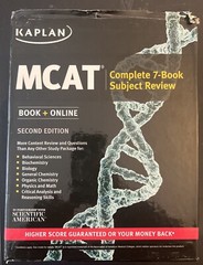 Kaplan Test Prep Ser.: Kaplan MCAT Complete 7-Book Subject Review 2016 by Kaplan