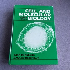 Cell and Molecular Biology Hardcover E. D., De Robertis, E. M., J