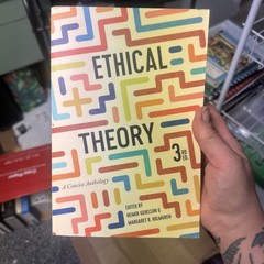 Ethical Theory: A Concise – Paperback, by Geirsson Heimir; Holmgren – Good
