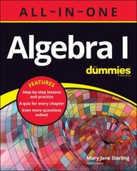 Algebra I All-in-One For Dummies Paperback Mary Jane Sterling
