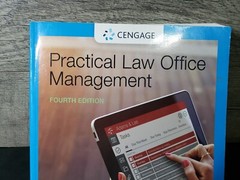 Cengage Practical Law Office Management 4th Edition by Cynthia Donnes Paperback