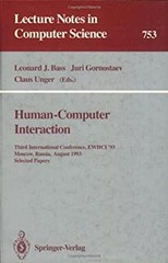 Human-Computer Interaction : Third International Conference, EWHC