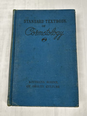 VTG 1956 Louisiana Standard Textbook Of Cosmetology, School of Beauty Culture