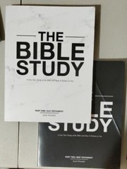 The Bible Study Book New & Old Testament by Zach Windahl (new but bent cover)