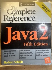 The Complete Reference Java 2 Fifth Edition Osborne by Herbert Schildt