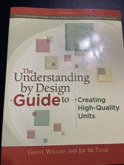 Professional Development Ser.: Understanding by Design Guide to Creating…