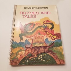 Holt Basic Reading System Textbook VTG Rhymes and Tales Teacher’s Edition Lesson