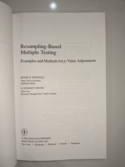 Resampling-Based Multiple Testing – Westfall & Young | 1993 | Wiley HC | p-Value