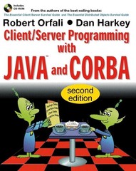 Client/Server Programming with Java and CORBA, 2nd Edition – Orfali, Robert|…