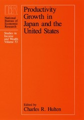 Productivity Growth in Japan and the United States Hardcover