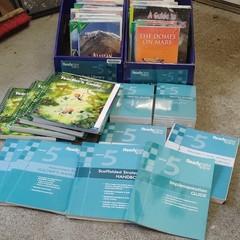 Pearson ReadyGEN Grade 5 Teacher’s Edition Guide & Leveled Text Library Set
