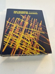 1977 third edition, hc, Basic Mathematics for Electricity and Electronics Singer