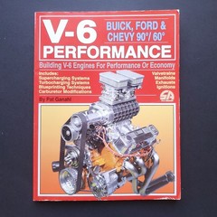 V-6 Performance Buick Ford & Chevy Building Engines PB Book Pat Ganahl 1988
