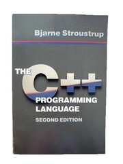 The C++ Programming Language Book Second Edition by Bjarne Stroustrup Computer