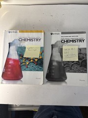 apologia chemistry (3rd ed) Textbook & Solutions/test Book, Water Damage
