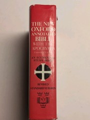 New Oxford Annotated Bible with Apocrypha RSV Hardcover 1977 EXPANDED EDITION