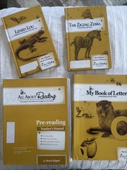 All About Reading Pre-reading Volume 1 And 2, Teachers Manual And Activity Book