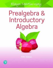 Prealgebra & Introductory Algebra – Paperback, by Martin-Gay Elayn – Very Good