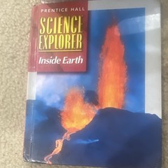 Prentice Hall Science Explorer Inside Earth Hardcover Textbook 2001 Middle Sch