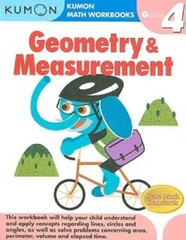 Geometry & Measurement Grade 4 (Kumon Math Workbooks) – Paperback – GOOD