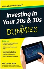 INVESTING IN YOUR 20S & 30S FOR DUMMIES By Eric Tyson **BRAND NEW**